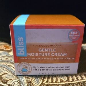 Bliss Rose Gold Rescue Hydrating Moisturizer, New